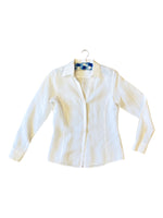 Women’s Brooks Brothers White Linen Shirt