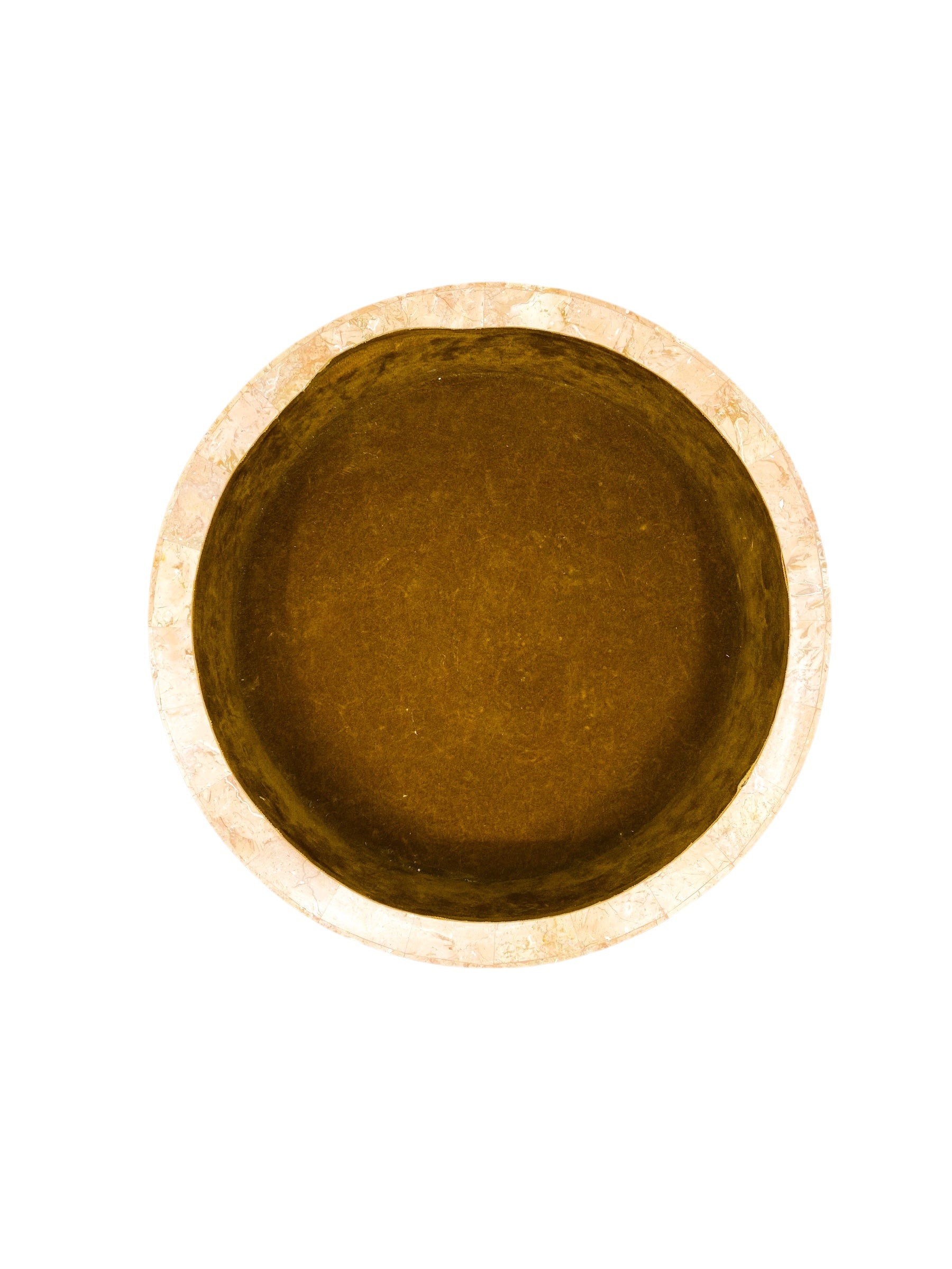 Vintage Large Maitland Smith Tessellated Stone Dresser Box