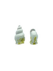 Vintage 1989 Fitz & Floyd Seashell Salt & Pepper Shakers