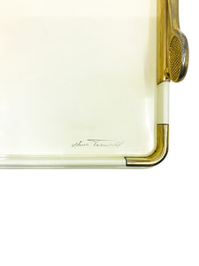 Vintage Turnwald 24kt Gold Plated Tennis Tray