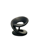 Black Jaymar Spiral Chair, Style After Louis Durot
