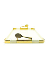 Vintage Turnwald 24kt Gold Plated Tennis Tray