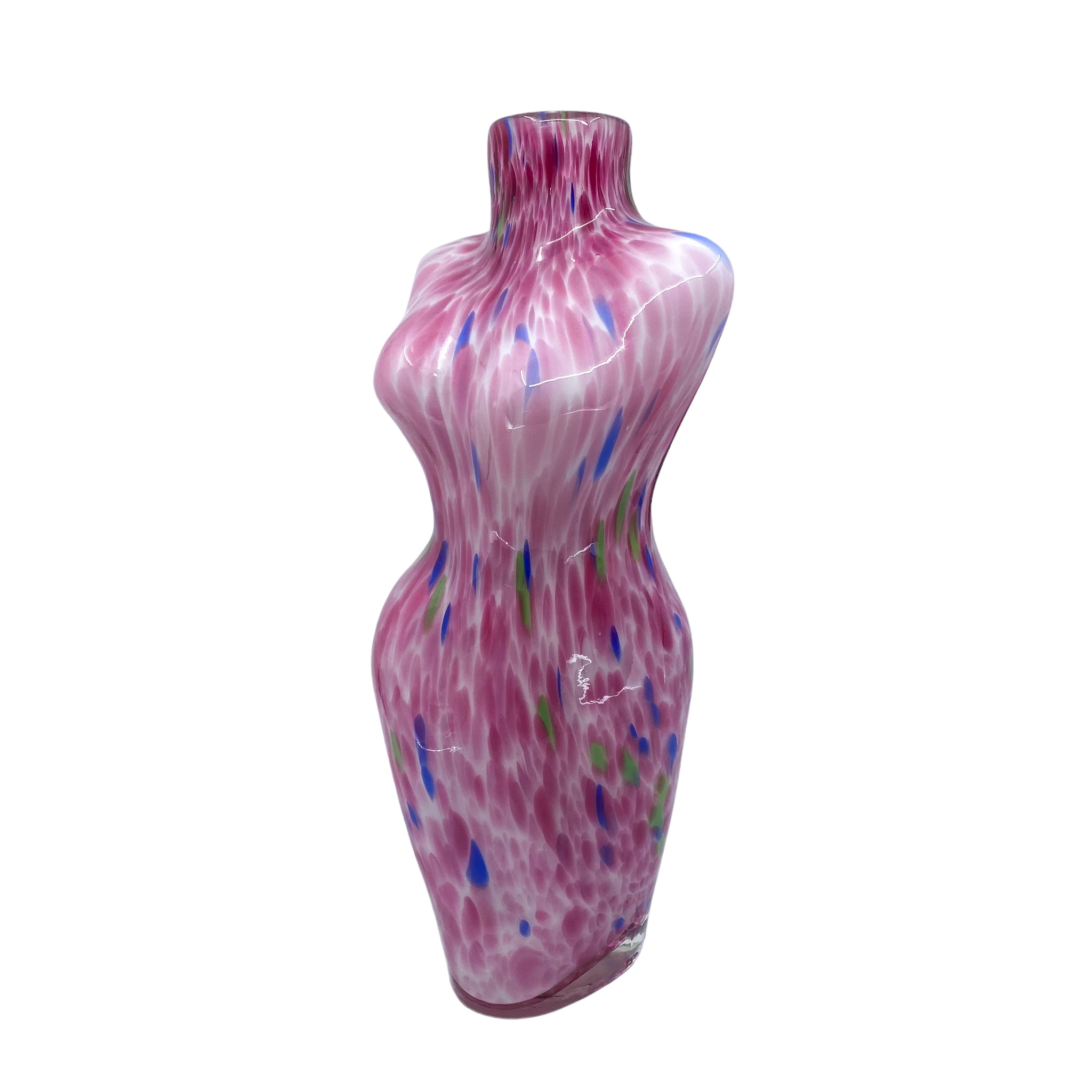 Large Pink Murano Glass Bust