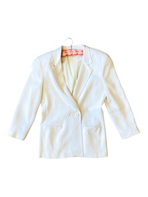 Women’s Bill Blass Separates White Blazer