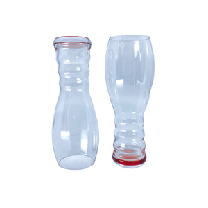 Pink Riedel “O” Champagne Glasses, Set of 4