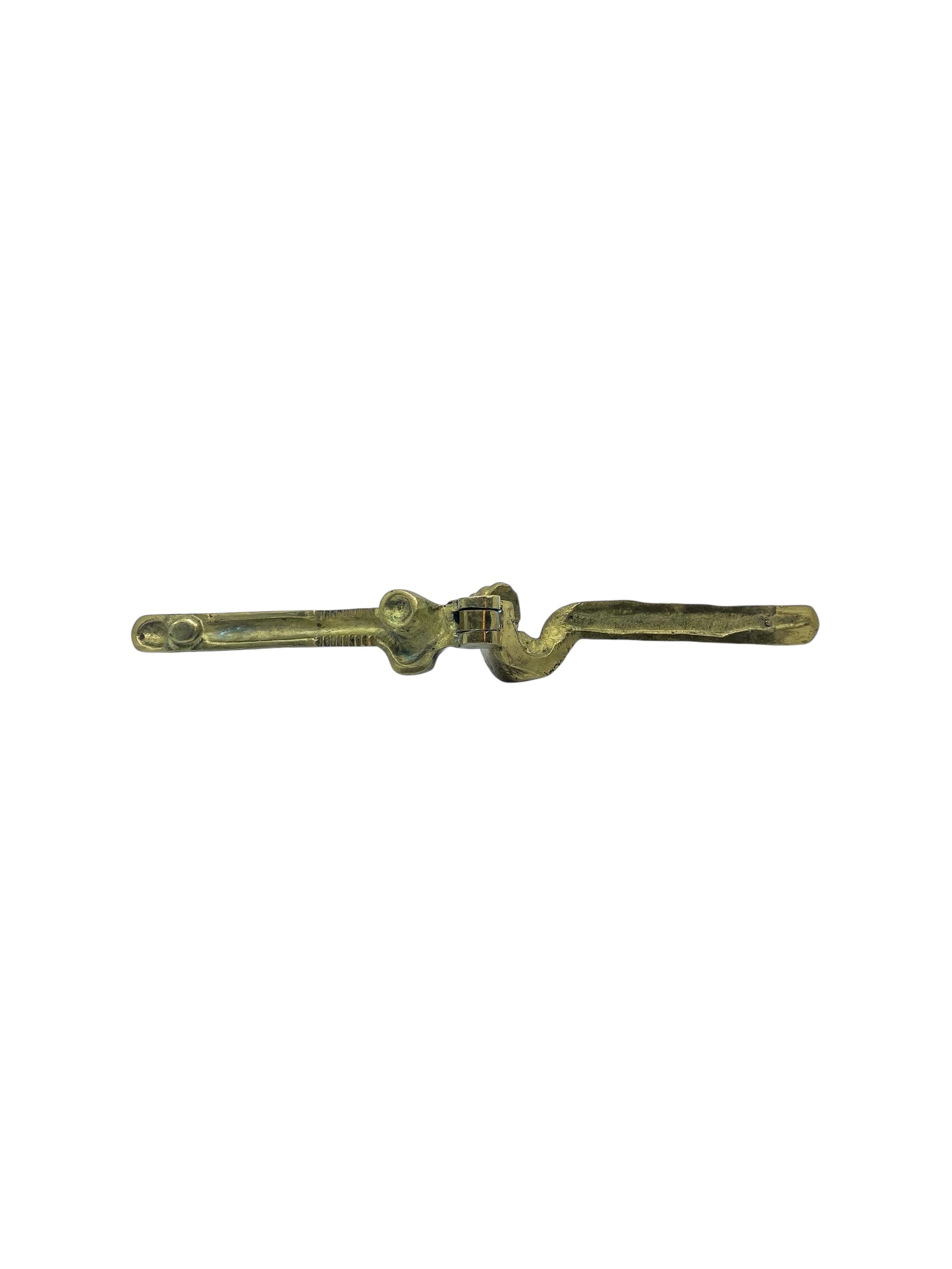 Vintage Brass Squirrel Nutcracker
