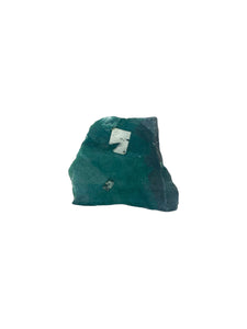 Vintage Raw Edge Jade Stone Aahtray