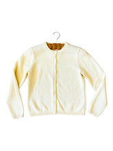 Women’s LL Bean Canary Yellow Cardigan
