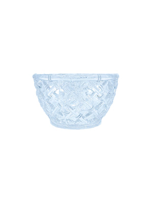 Tiffany & Co. Large Bamboo Crystal Bowl