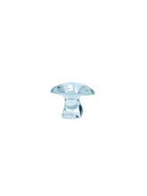 Rare Vintage Viking Glass Clear Mushroom