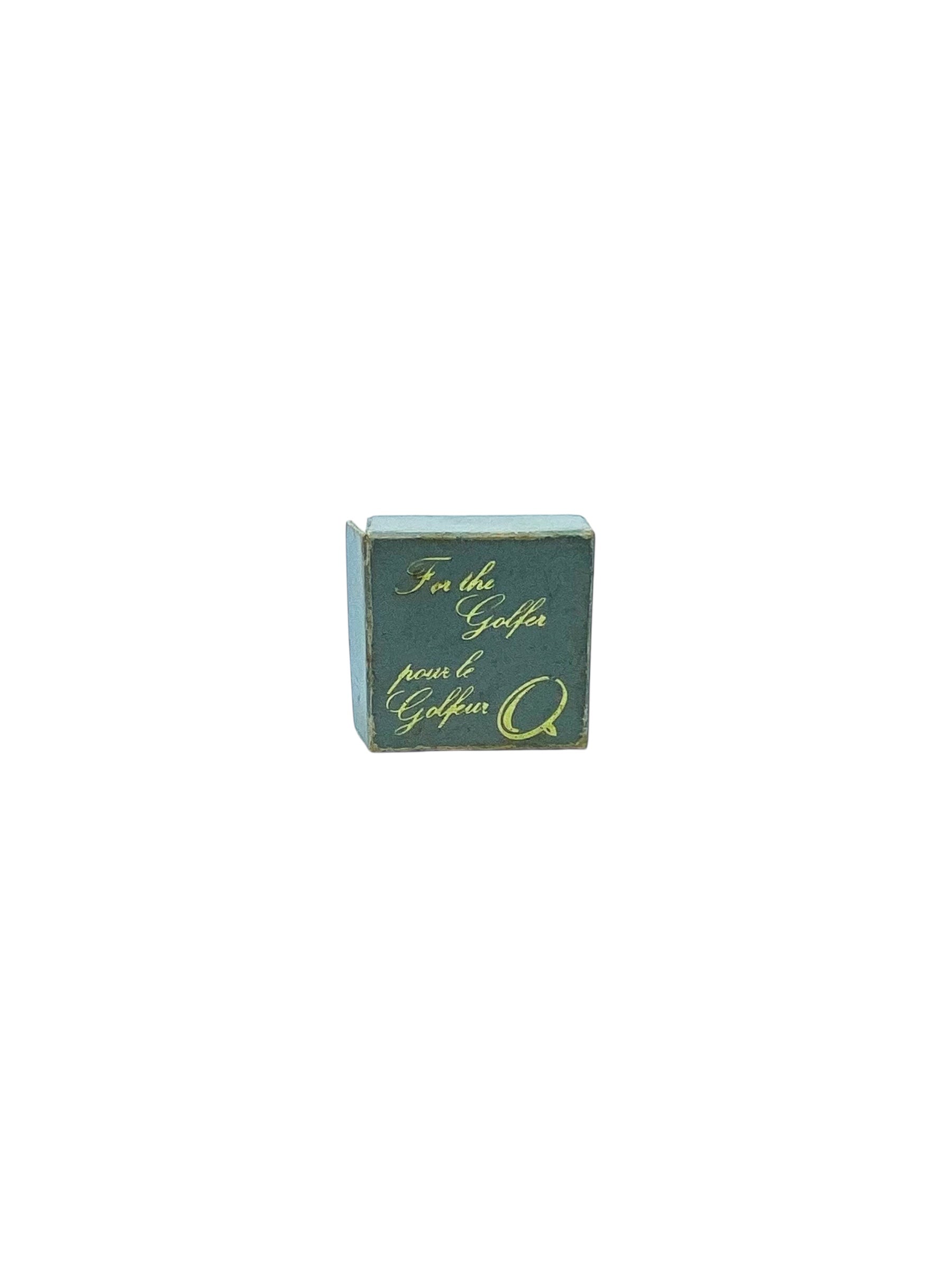 Vintage “For The Golfer” Brass Golf Ball Markers