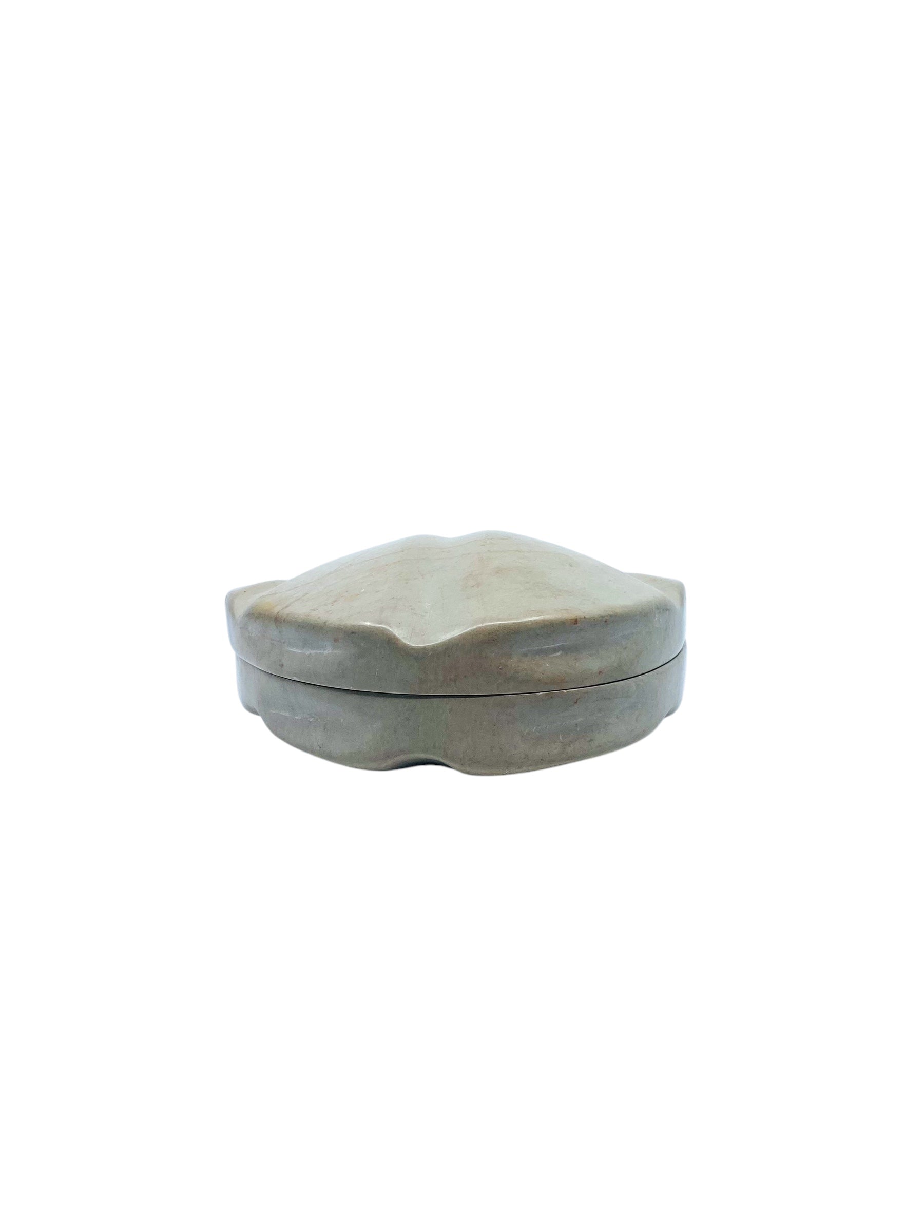 Soapstone Shell Box / Ashtray