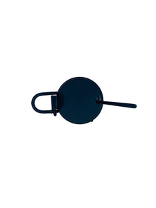 Vintage Alessi Sotsass Parmigiana Chesse Cellar, Black