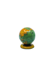 Vintage 1940’s Tin Globe Savings Bank