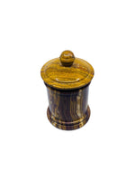 Vintage Solid Onyx Lidded Jar
