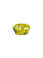Yellow Alabaster Raw Edge Ashtray