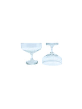 Vintage Tapio Wirkkala for Rosenthal Crystal Coupe Glasses, Set of 4