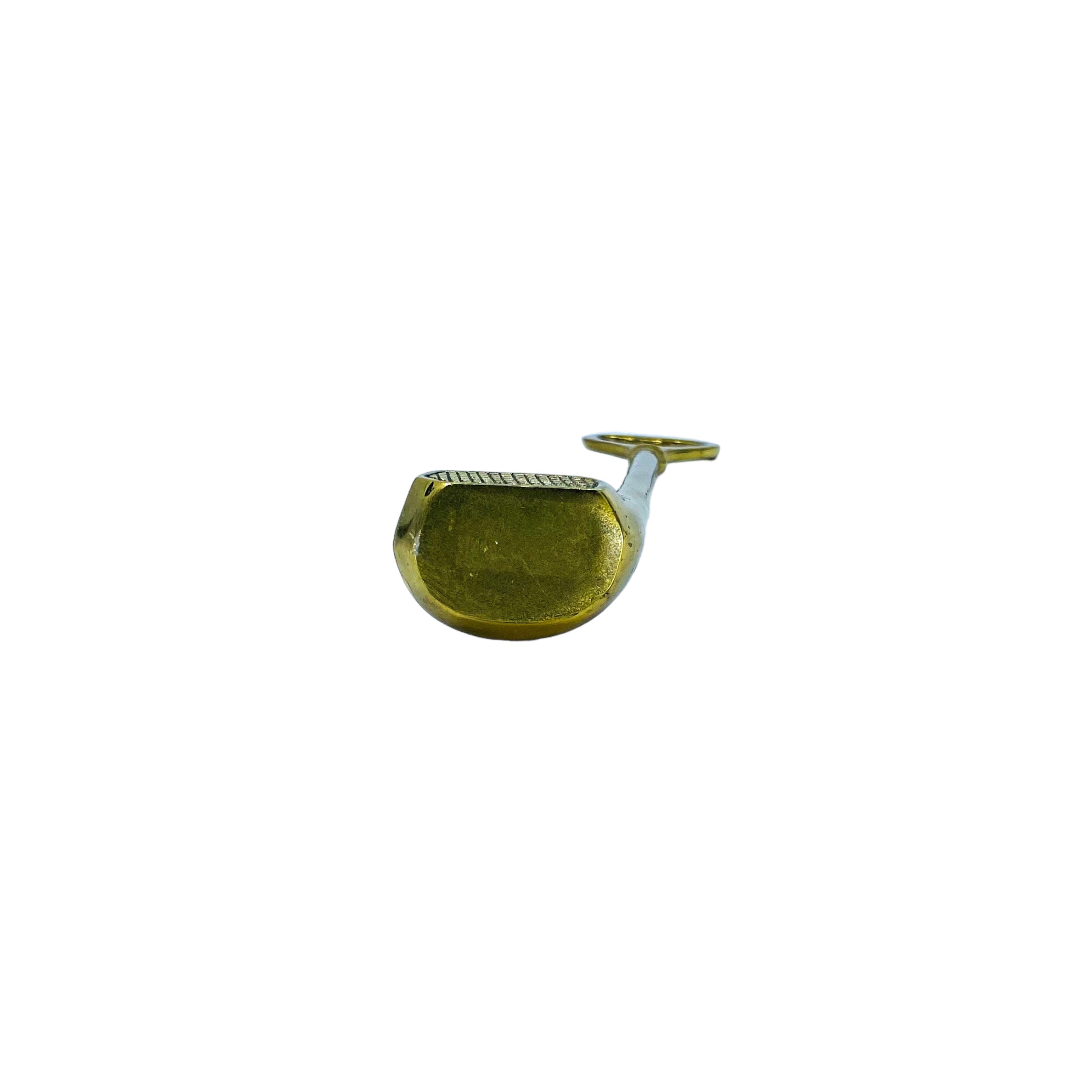 Vintage Brass Golf Club Bottle Opener