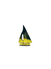 Mini Brass Sailboat