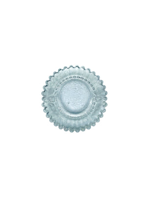 Vintage Scandinavian Art Glass Crystal Ashtray