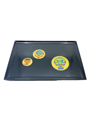 Couroc Large Hot Air Balloon Serving Tray