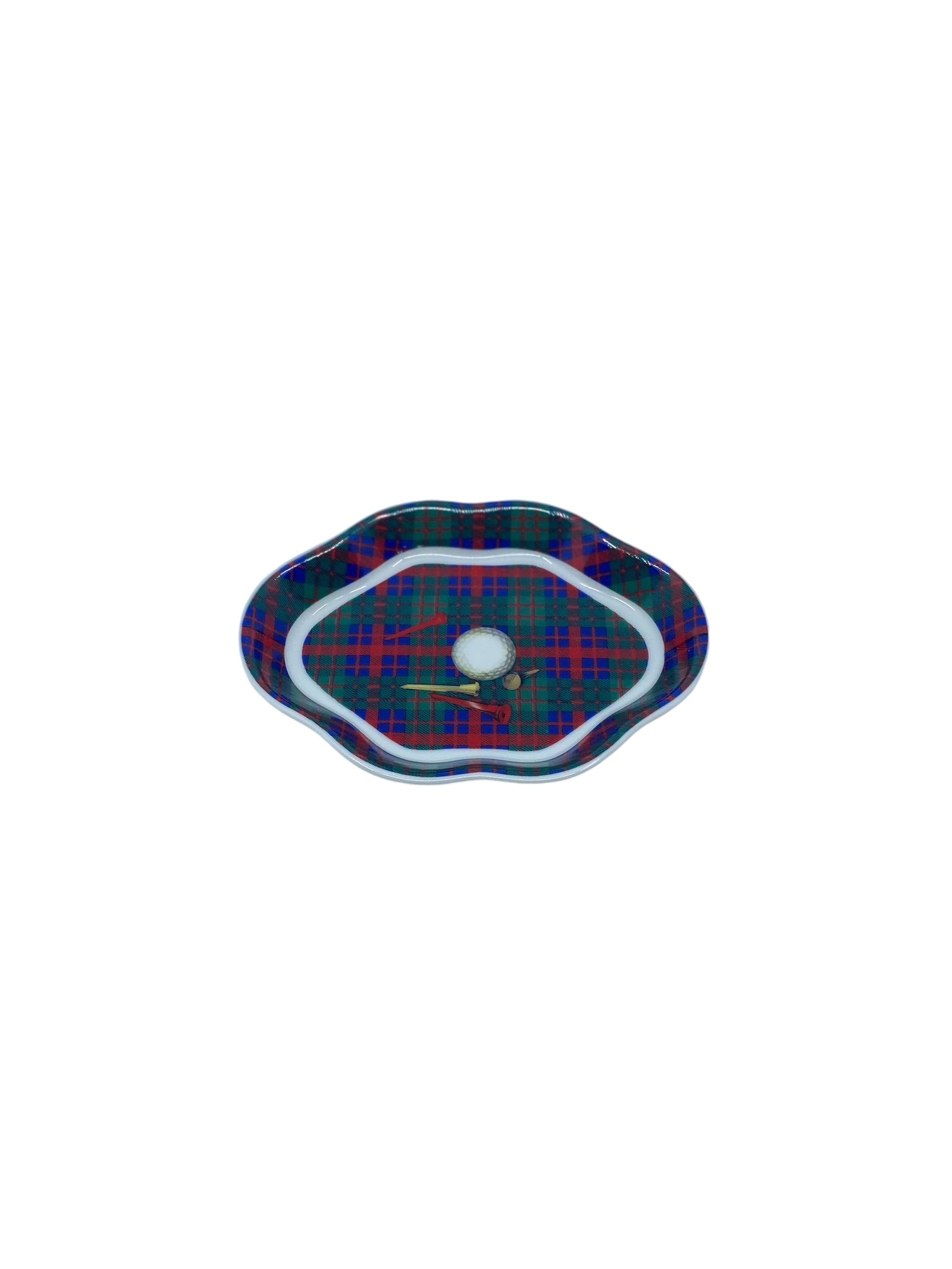 Andrea by Sadek Plaid Golf Catch All