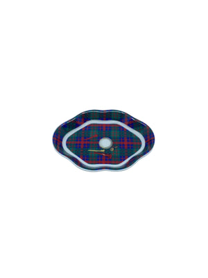 Andrea by Sadek Plaid Golf Catch All