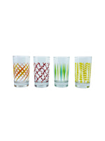 Fishs Eddy Juice Glasses, Set of 4