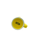 Fishs Eddy Yellow Pin-up Girl Mug