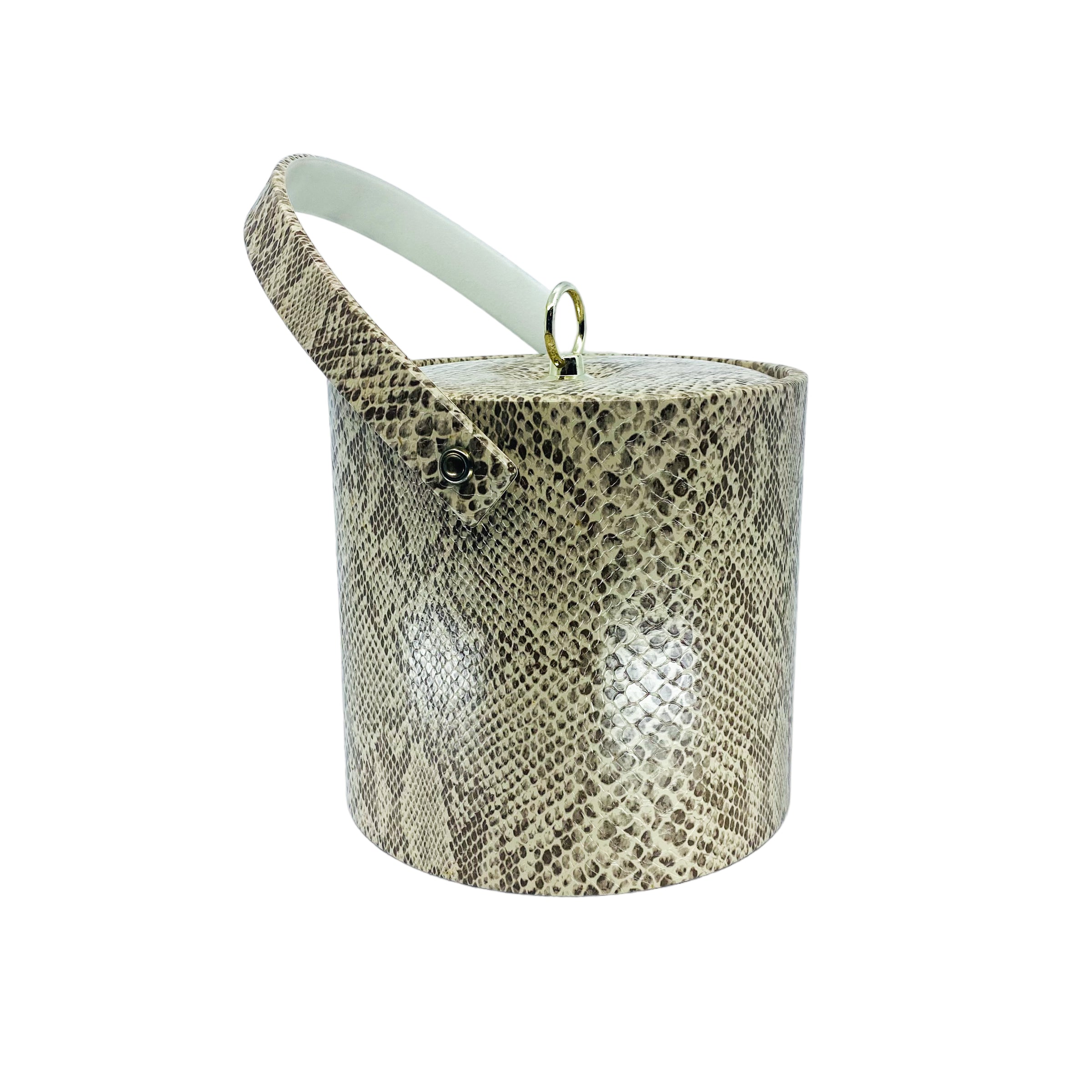 Vintage Phoenixware Snakeskin Ice Bucket