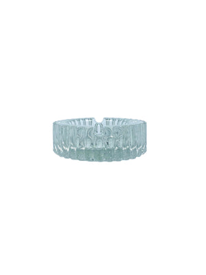 Vintage Scandinavian Art Glass Crystal Ashtray
