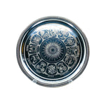 Vintage Astrological Signs Zodiac Serving Plate Platter Tray By Kent Silversmith
