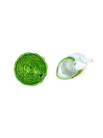 Vintage Enesco Bunny & Carrot Cream and Sugar Set