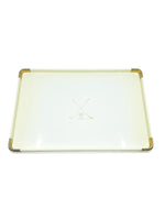 Vintage Turnwald 24kt Gold Plated Golf Tray