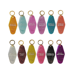 Charming Little Gemini Keychain