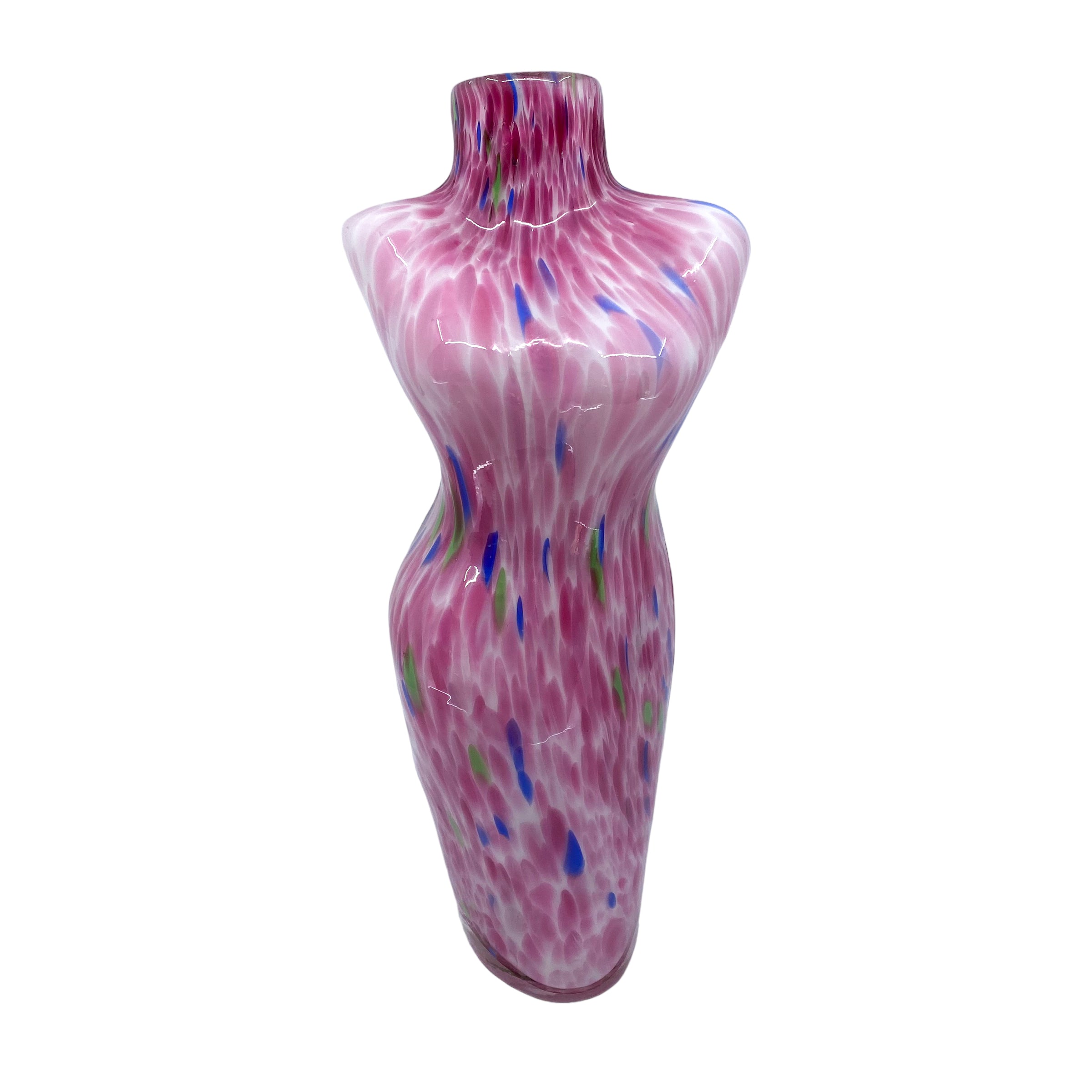 Large Pink Murano Glass Bust