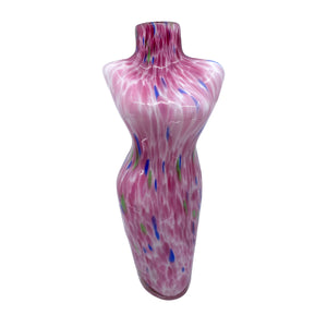 Large Pink Murano Glass Bust