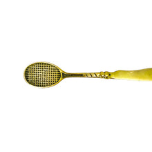 Brass Tennis Racket Letter Opener