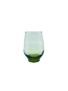 Vintage Libbey Avocado Green Temp Glasses, Pair
