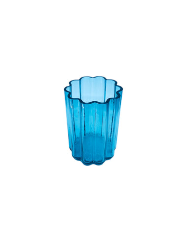 Dansk Ribbed Glass Large Vase by Jens Quistgaard