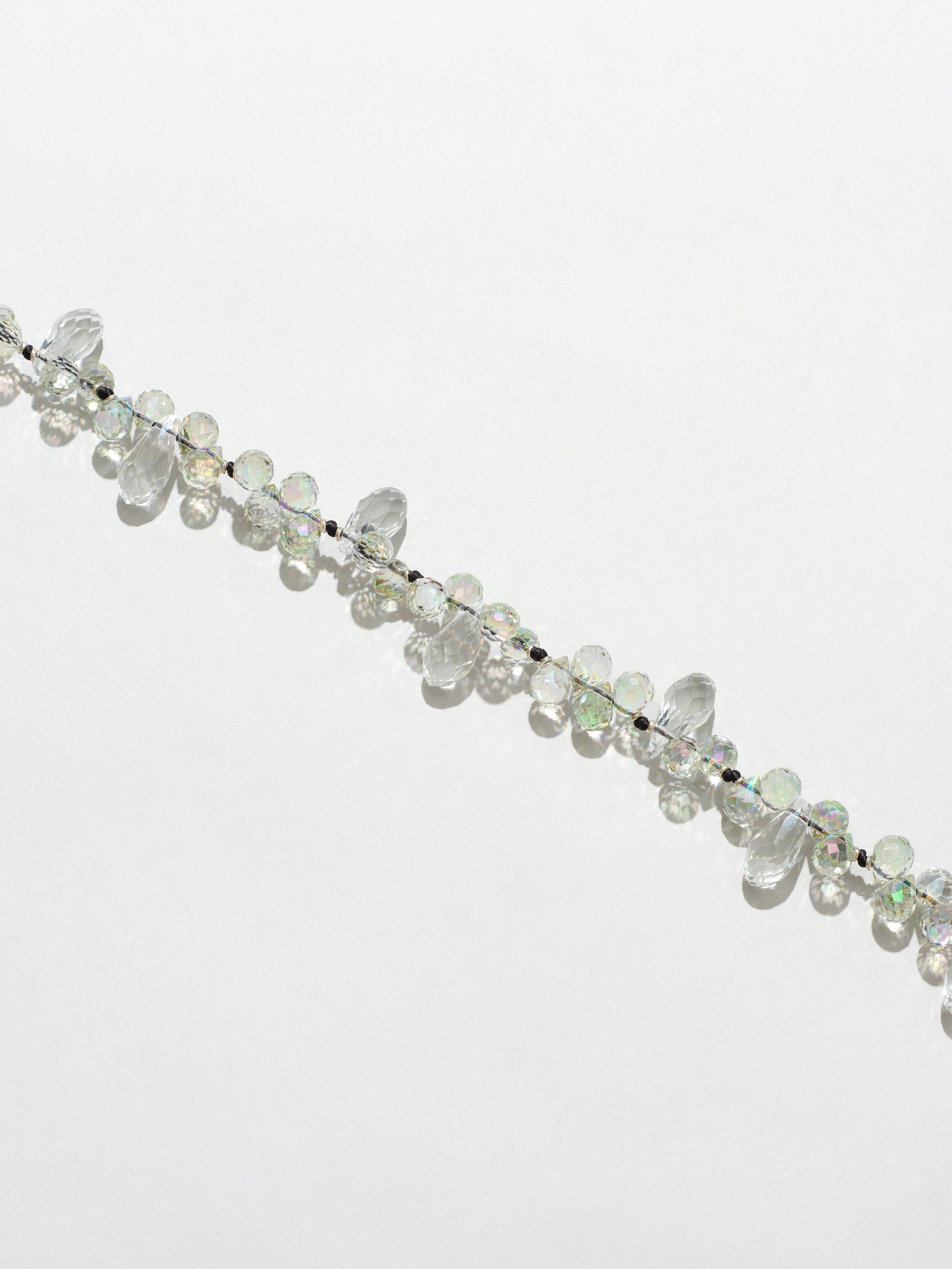 Ossa: Faceted Crystal Wristlet