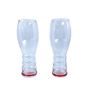 Pink Riedel “O” Champagne Glasses, Set of 4