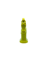 Vintage MCM Ceramic Chartreuse Horse Planter