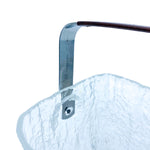 Vintage Hoya Glacier Glass Ice Bucket, Japan
