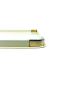Vintage Turnwald 24kt Gold Plated Golf Tray