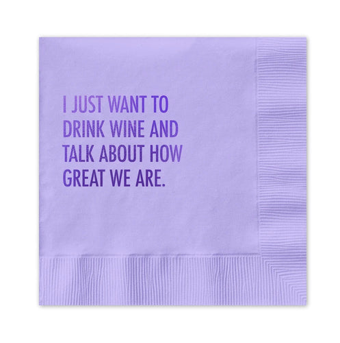 Drink & Talk Napkins