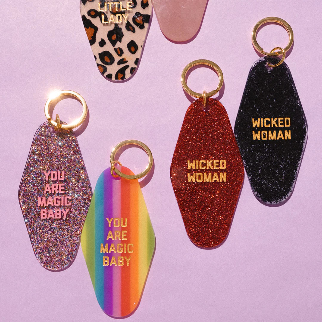 You Are Magic Baby Motel Keytag