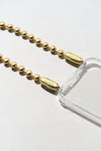 Ossa: Gold Ballchain Wristlet