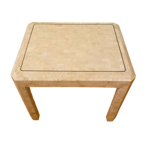 1980s Maitland Smith Tessellated Stone Side Table, Local Pick Up Only**