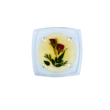 Pressed Flower Acrylic Coasters, Set of 6